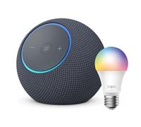Amazon Echo Dot Max (ultimo modello) | Grafite + Tapo L530EA Lampadina LED Smart (E27), Compatibile con Alexa - Kit di base per Casa Intelligente