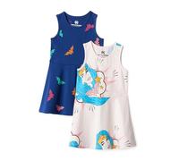 Amazon Essentials Abitini da Gioco Smanicati in Maglia Bambine e Ragazze, Pacco da 2, Wonder Woman, 11-12 anni