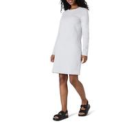 Amazon Essentials Abito Girocollo in Pile a Maniche Lunghe sopra Il Ginocchio Donna