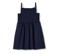 Amazon Essentials Abito Midi da Ragazza, in Cotone, con Spalline, Blu Navy, XL