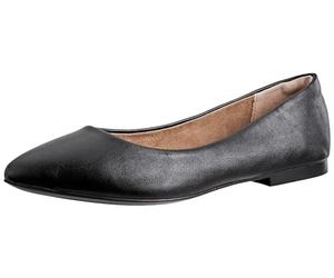 Amazon Essentials Ballerine da donna a punta, in finta pelle, larghezza 40 cm