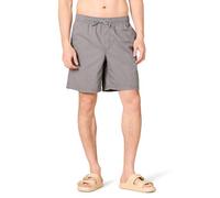 Amazon Essentials Bermuda con Coulisse e Cucitura Interna da 20 cm vestibilità Comoda (Disponibili in Taglie Forti) Uomo, Grigio, 3XL Plus