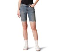 Amazon Essentials Bermuda in Denim Aderenti da 23 cm Donna, delavé Vintage, 46