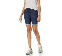 Amazon Essentials Bermuda in Denim con Tasche, Vestibilità Aderente Donna