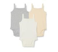 Amazon Essentials Bimba 0-24 Body Smanicati, Pacco da 3, Toni Neutri, Prematuro