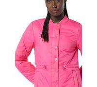 Amazon Essentials Bomber Imbottito Stretto in Vita Donna, Rosa Shocking, XS