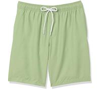 Amazon Essentials Boxer da Bagno da 22,86 cm ad Asciugatura Rapida dalla Vestibilità Comoda - colori fuori produzione Uomo, Verde Salvia, M