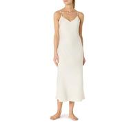 Amazon Essentials Camicia da Notte Midi da Donna, in Morbido Raso, Senza Maniche, Avorio, XL