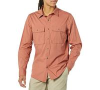 Amazon Essentials Camicia Multiuso con Due Tasche a Maniche Lunghe vestibilità Standard (in precedenza Goodthreads) Uomo, Argilla, L Tall