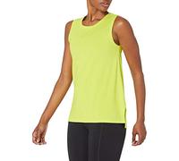 Amazon Essentials Canotta da Yoga in Morbido Cotone dalla Vestibilità Comoda (precedentemente Core 10) - colori fuori produzione Donna, Giallo Fluo, L