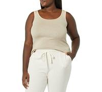 Amazon Essentials Canotta Taglie Forti Donna, Tan Puntinato, XXL Plus