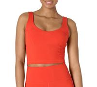 Amazon Essentials Canotta Tecnica Corta in FormFlex Morbidissimo, Sostegno Leggero con Reggiseno Donna, Ross Brillante, XXL