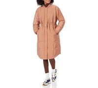 Amazon Essentials Cappotto Trapuntato Oversize (Disponibile in Taglie Forti) Donna, Marrone Chiaro, 3XL Plus