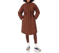 Amazon Essentials Cappotto Trapuntato Oversize (Disponibile in Taglie Forti) Donna, Marrone Intenso, XL
