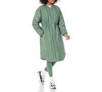 Amazon Essentials Cappotto Trapuntato Oversize (Disponibile in Taglie Forti) Donna, Verde Salvia, XXL
