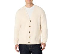 Amazon Essentials Cardigan in Misto Cotone, Vestibilità Rilassata Uomo, Avena Puntinato, M