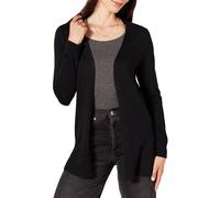 Amazon Essentials Cardigan Leggero Aperto sul Davanti (Disponibile in Taglie Forti) Donna, Nero, 6XL Plus
