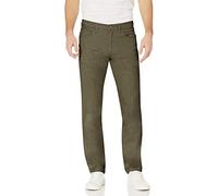 Amazon Essentials Chino Elasticizzati Comodi con 5 Tasche Slim (in precedenza Goodthreads) Uomo, Verde Oliva, 35W / 29L