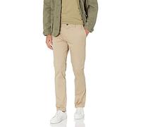 Amazon Essentials Chino Elasticizzati Comodi Slavati Skinny Uomo, Marrone Kaki Chiaro, 29W / 28L
