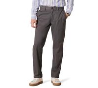 Amazon Essentials Chino Senza Pinces Anti-Grinze con Taglio Dritto Uomo, Carbone, 34W / 28L