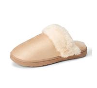 Amazon Essentials Comode Pantofole Mule in Pelliccia Sintetica Donna, Sabbia, 42 EU
