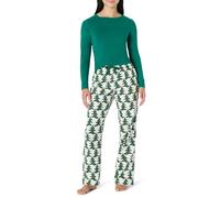 Amazon Essentials Completi Coordinati di Pigiami Natalizi per La Famiglia Donna, Alberi Invernali, L