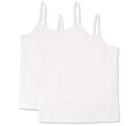 Amazon Essentials Confezione Canotta E Canottiera, Disponibile in Taglie Forti Donna, Pacco da 2, Bianco, XXL Plus