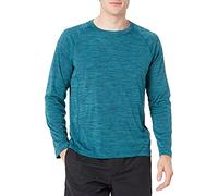 Amazon Essentials Costume a T-Shirt Ad Asciugatura Rapida a Maniche Lunghe Uomo, Foglia di tè, M