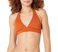 Amazon Essentials Costume da Bagno Bikini con Allacciatura al Collo e Supporto Leggero (Disponibile per Taglie Forti) Donna, Terracotta, 52