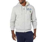 Amazon Essentials Disney | Marvel | Star Wars Felpe con Cappuccio e Zip Intera Foderate in Pile Uomo, Star Wars Mando, M