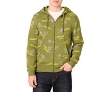 Amazon Essentials Disney | Marvel | Star Wars Felpe con Cappuccio in Pile con Cerniera Intera (Disponibile nelle Taglie Big & Tall) Uomo, Topolino And Friends, XL