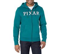 Amazon Essentials Disney | Marvel | Star Wars Felpe con Cappuccio in Pile con Cerniera Intera (Disponibile nelle Taglie Big & Tall) Uomo, Pixar Logo, S