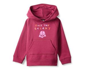 Amazon Essentials Disney | Marvel | Star Wars | Frozen | Princess Felpa con cappuccio in pile Bambine e ragazze, Star Wars - Rule The Galaxy, 10 anni