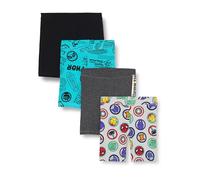 Amazon Essentials Disney | Marvel | Star Wars | Frozen | Princess Pantaloncini da Ciclismo Bambine e Ragazze, Pacco da 4, Icone Marvel, 11-12 anni