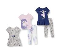 Amazon Essentials Disney | Marvel | Star Wars | Frozen | Princess Set di capi da combinare e abbinare Bambine e Ragazze, Pacco da 5, Frozen - Elsa E Olaf, 11-12 anni