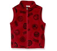 Amazon Essentials Disney | Marvel | Star Wars Gilet in pile Bambini e ragazzi, Marvel Logo, 10 anni