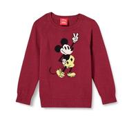 Amazon Essentials Disney | Marvel | Star Wars Maglioni girocollo Bambini e ragazzi, Happy Mickey - Boys, 6-7 anni
