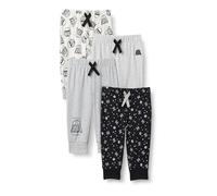 Amazon Essentials Disney | Marvel | Star Wars Pantaloni Bimbo, Pacco da 4, Star Wars Piccolo Trooper, 12 mesi