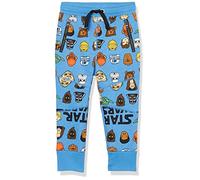 Amazon Essentials Disney | Marvel | Star Wars Pantaloni da Jogging Felpati con Tasca con Cerniera (In precedenza Spotted Zebra) Bambini e ragazzi, Star Wars Hello Friend, 3 anni