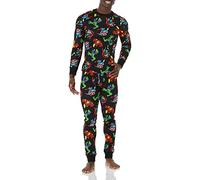 Amazon Essentials Disney | Marvel | Star Wars Pigiama in cotone aderente Uomo, Marvel Avengers - Mens Snug-fit, M