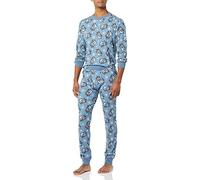 Amazon Essentials Disney | Marvel | Star Wars Pigiama in cotone aderente Uomo, Nightmare Santa Jack - Mens Snug-fit, XXL