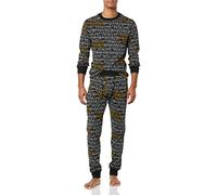 Amazon Essentials Disney | Marvel | Star Wars Pigiama in cotone aderente Uomo, Star Wars Logo - Mens Snug-fit, M