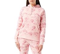 Amazon Essentials Disney | Marvel | Star Wars | Princess Felpe con Cappuccio in Pile (Disponibili in Taglie Forti) Donna, Rosa Avengers Marvel, XXL