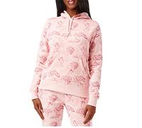Amazon Essentials Disney | Marvel | Star Wars | Princess Felpe con Cappuccio in Pile (Disponibili in Taglie Forti) Donna, Rosa Marvel Avengers, 5XL Plus