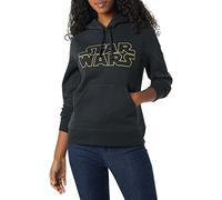 Amazon Essentials Disney | Marvel | Star Wars | Princess Felpe con Cappuccio in Pile (Disponibili in Taglie Forti) Donna, Logo Star Wars, XL