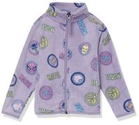 Amazon Essentials Disney | Marvel | Star Wars | Princess Giacca in Pile con Collo a Lupetto con Cerniera Intera Bambine e Ragazze, Marvel Logo, 5 Anni