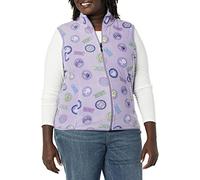 Amazon Essentials Disney | Marvel | Star Wars | Princess Gilet in Pile Donna, Marvel Logo, XXL