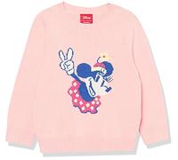 Amazon Essentials Disney | Marvel | Star Wars | Princess Maglioni girocollo Bambine e ragazze, Minnie Peace - Girls, 8 anni