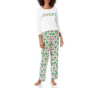 Amazon Essentials Disney | Marvel | Star Wars Set da Notte Pigiama in Flanella Donna, Mickey Holiday - Womens, XL
