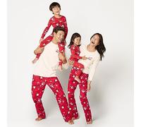 Amazon Essentials Disney | Marvel | Star Wars Set da Notte Pigiama in Flanella Donna, Nightmare Valentine - Womens, S